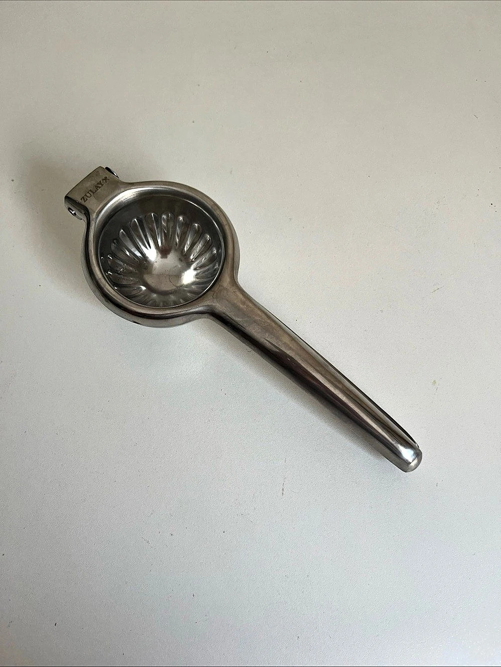 Zulay Stainless Steel Citrus Juicer Lemon Squeezer Hand Press Manual Heavy Duty
